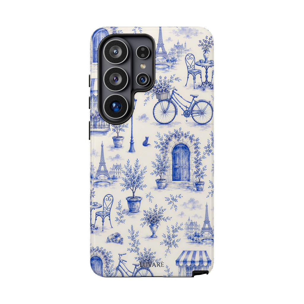 Paris Blue Toile Case