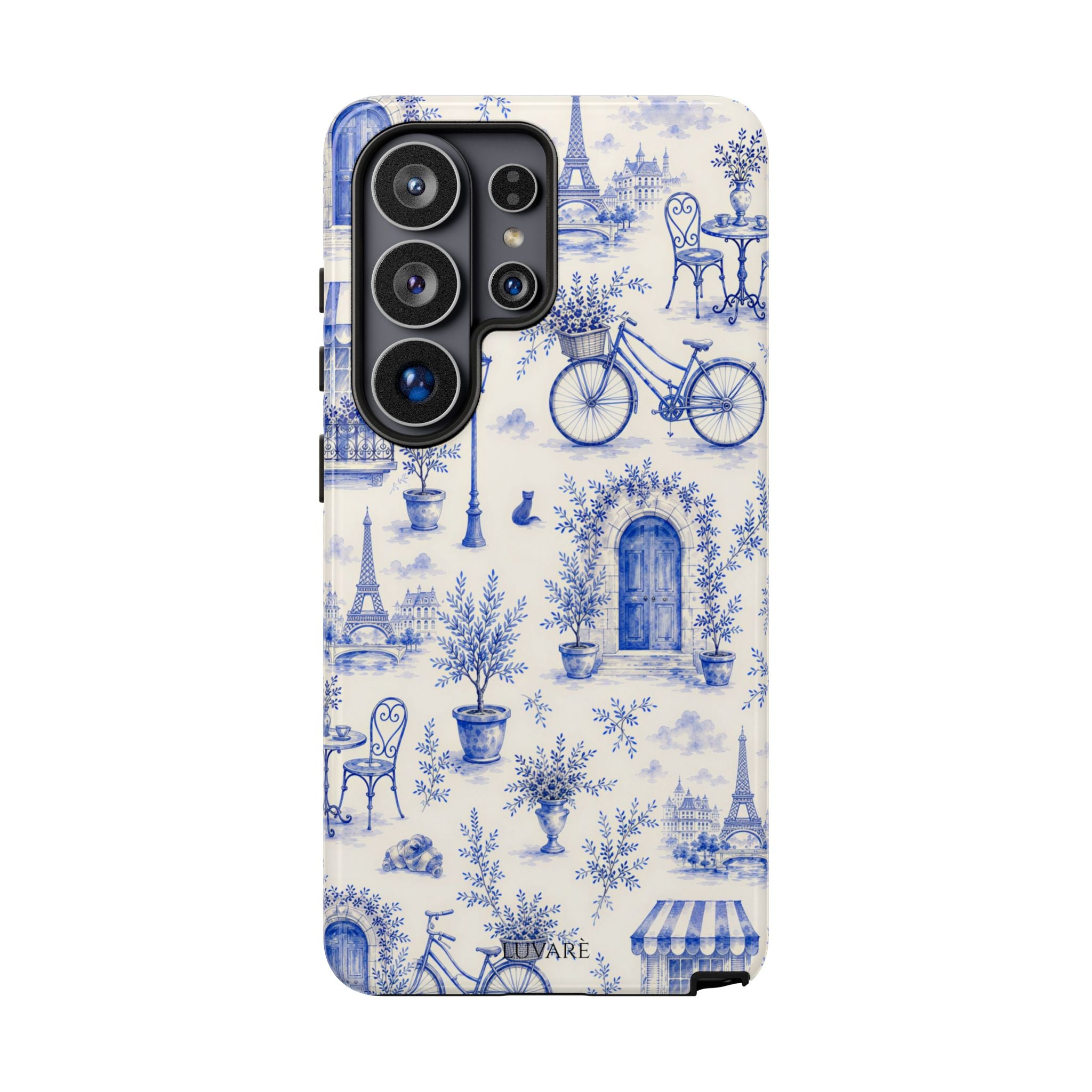 Paris Blue Toile Case