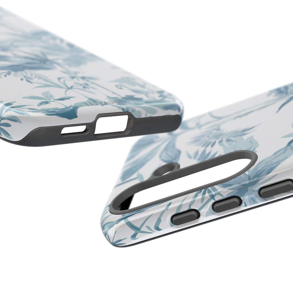 Tropical Palm Toile Case