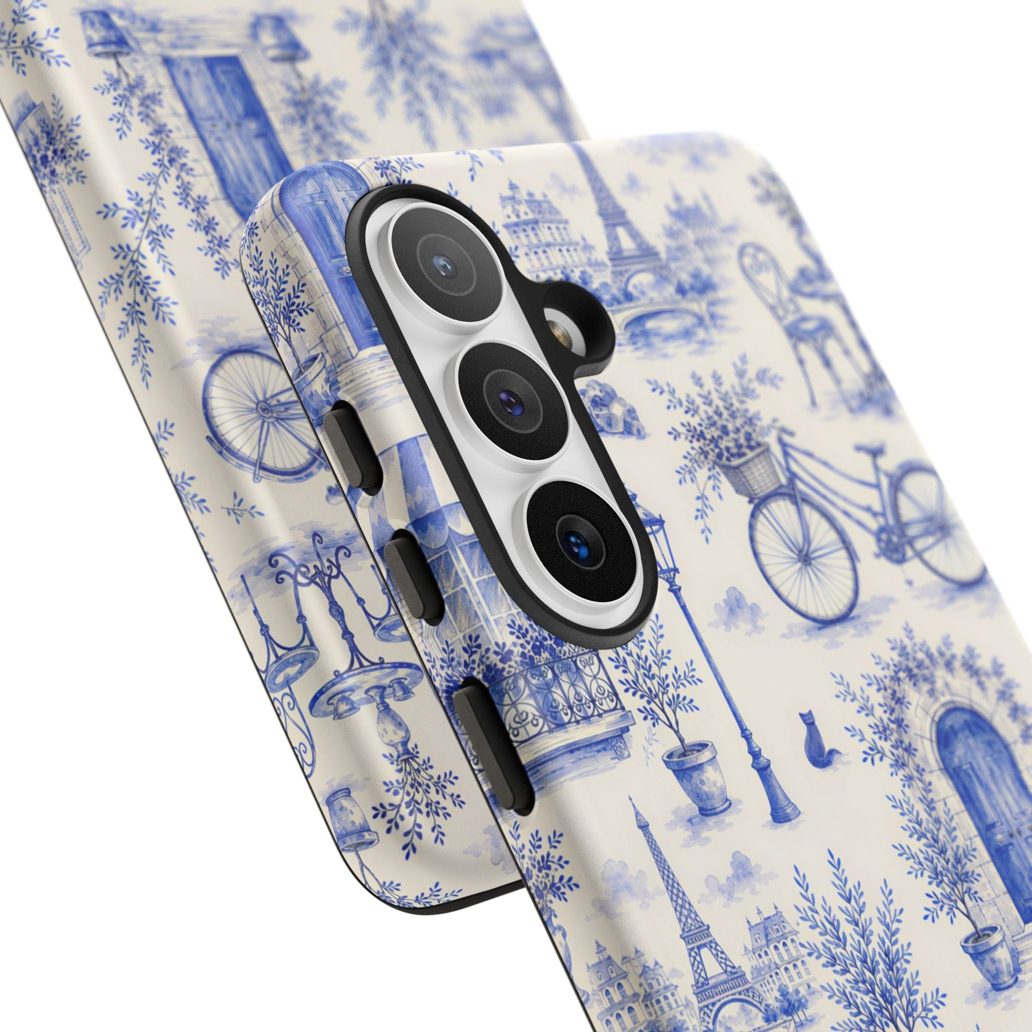 Paris Blue Toile Case