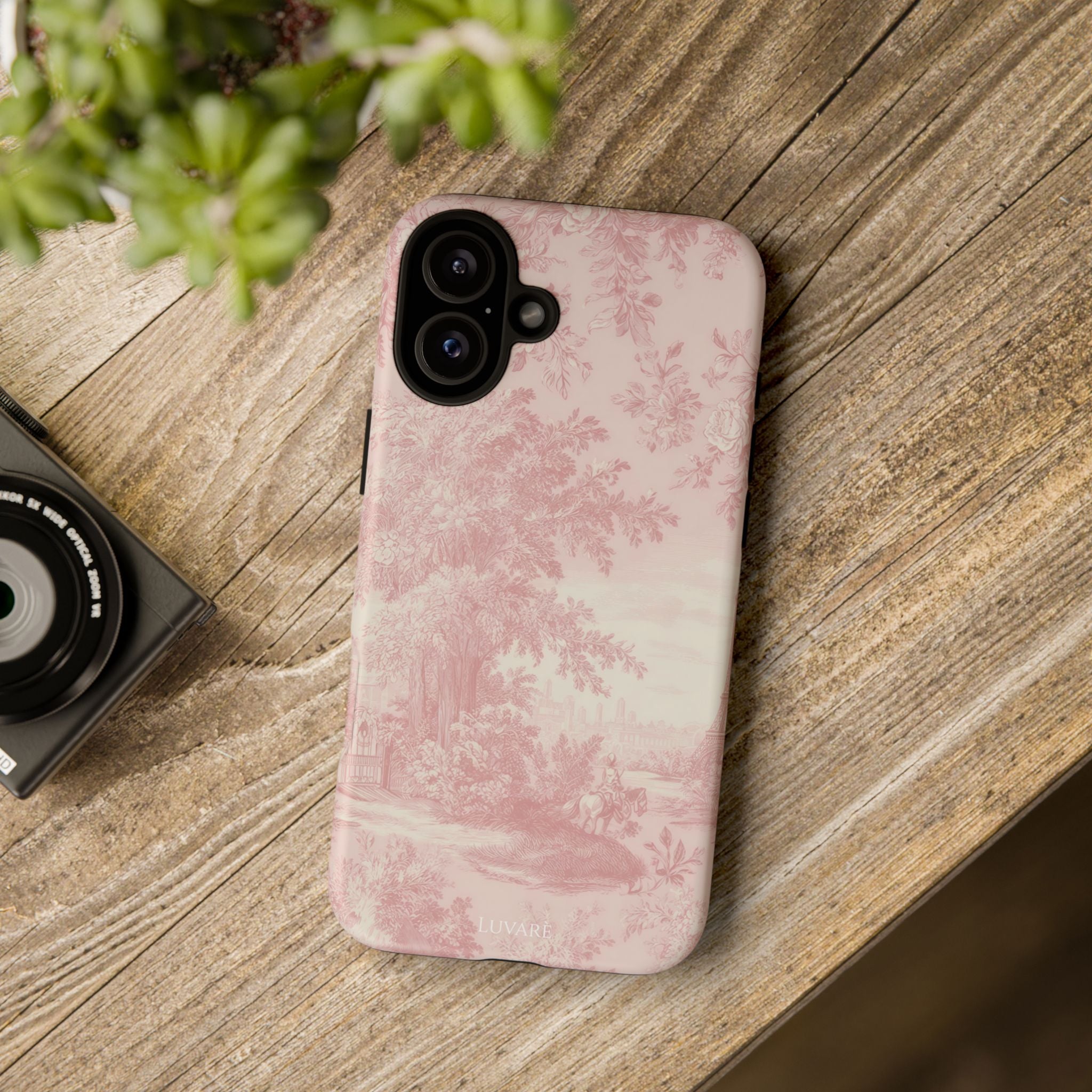 Pink Vintage Toile Case