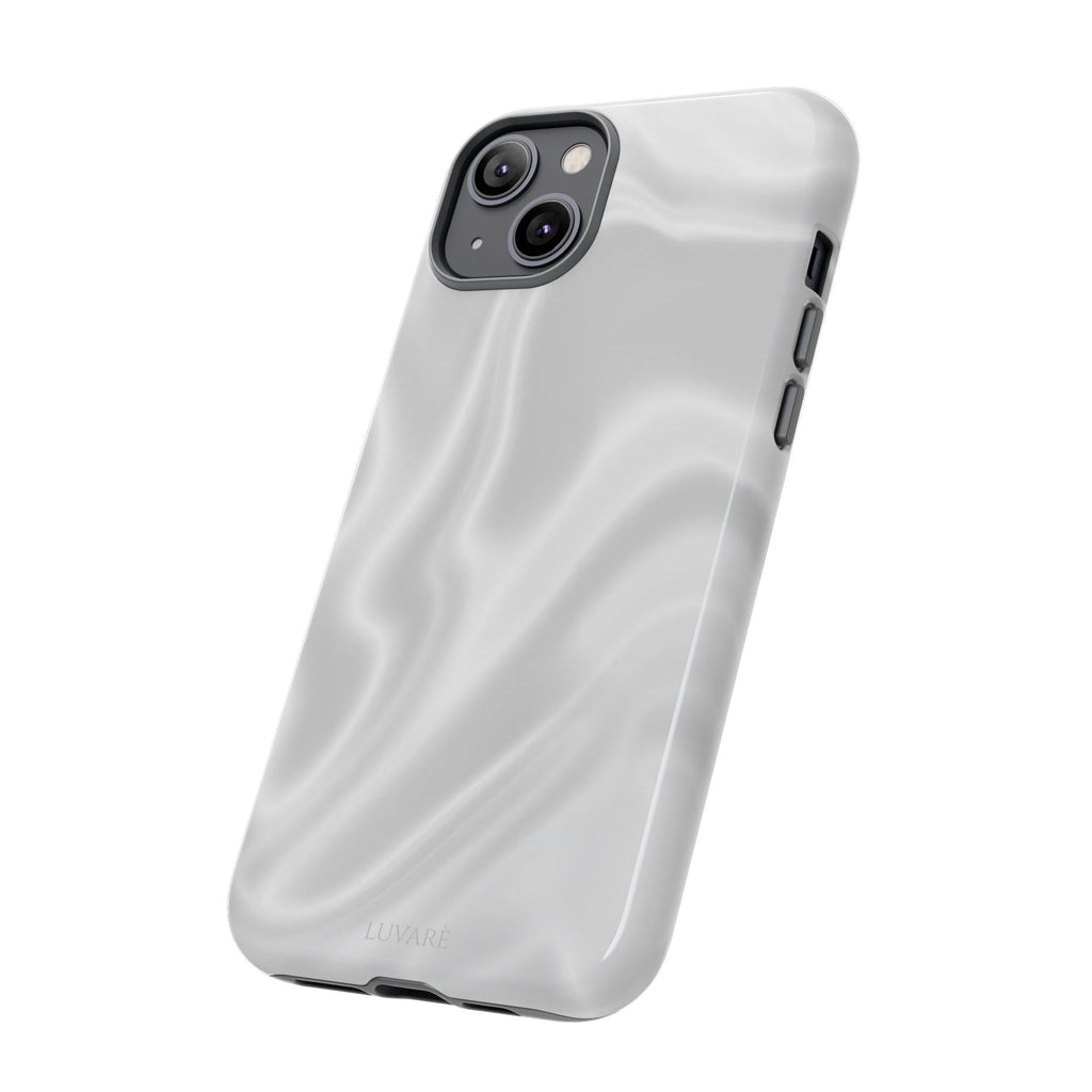 Pearl Marble Tough Phone Case — Durable Slim Impact Protection
