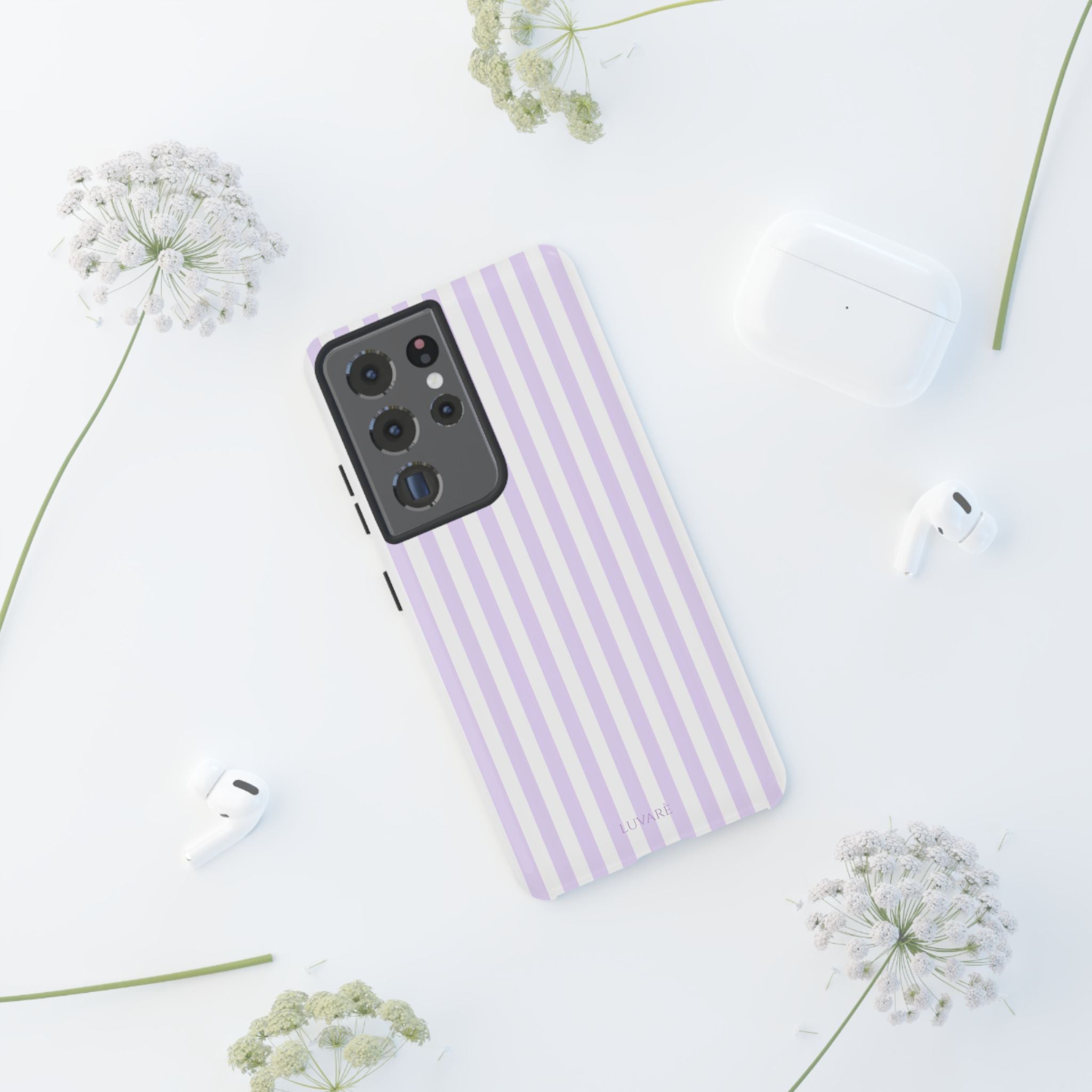 Lavender Stripe Case