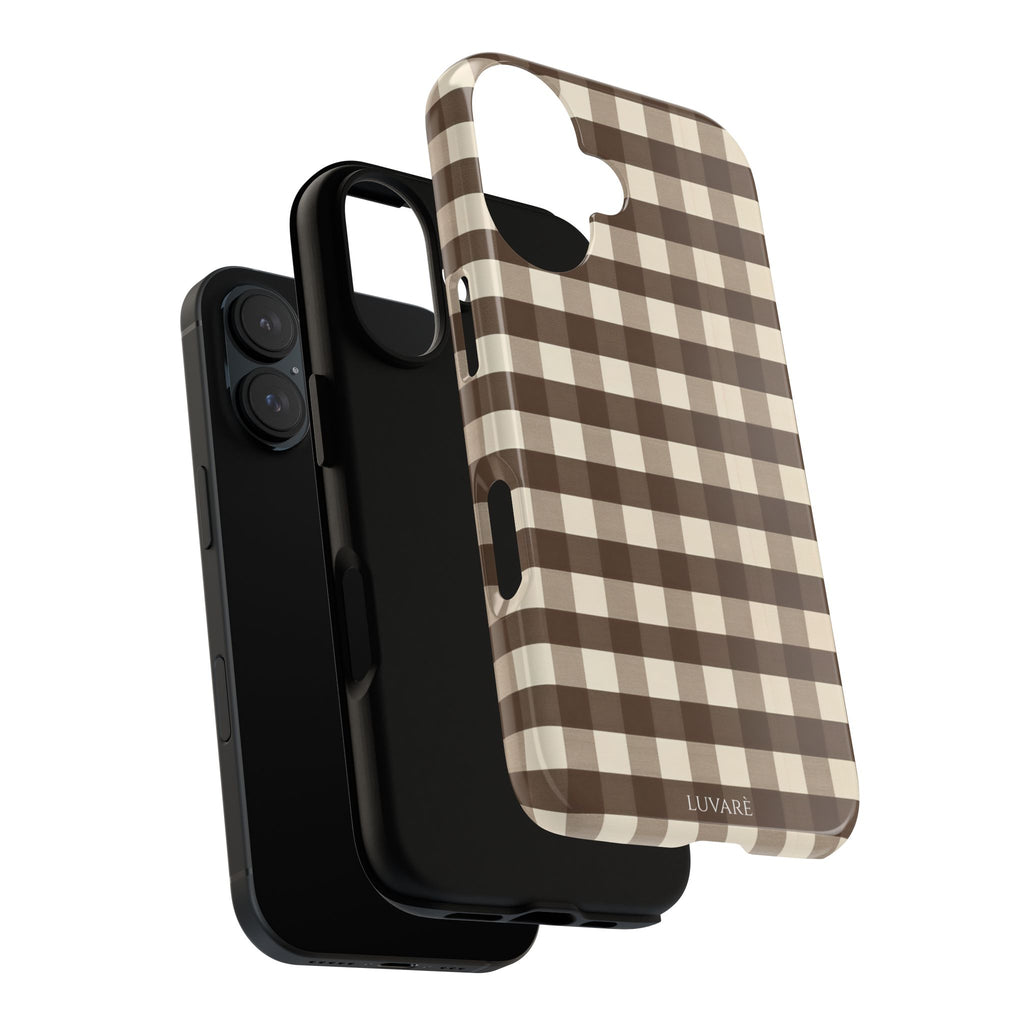 Brown Buffalo Plaid Case