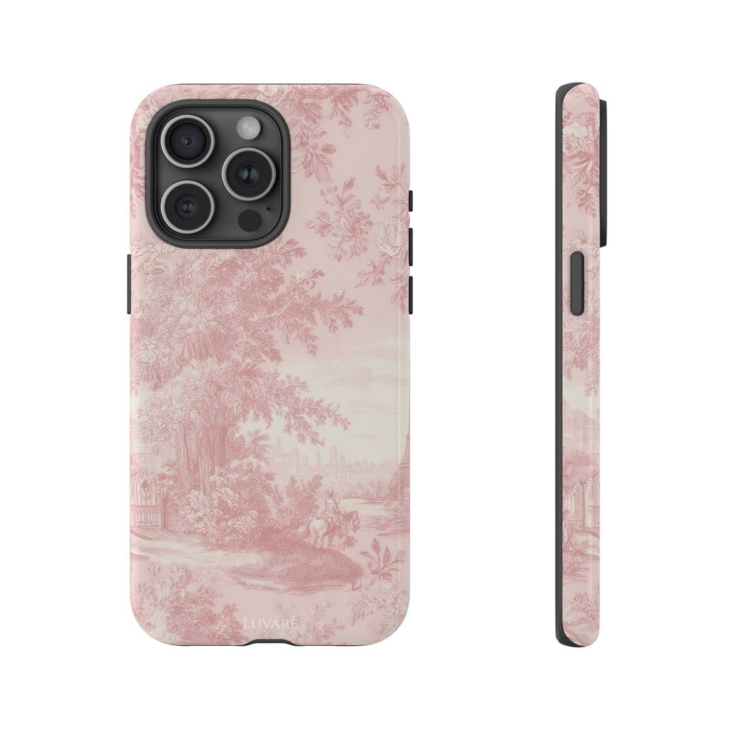 Pink Vintage Toile Case