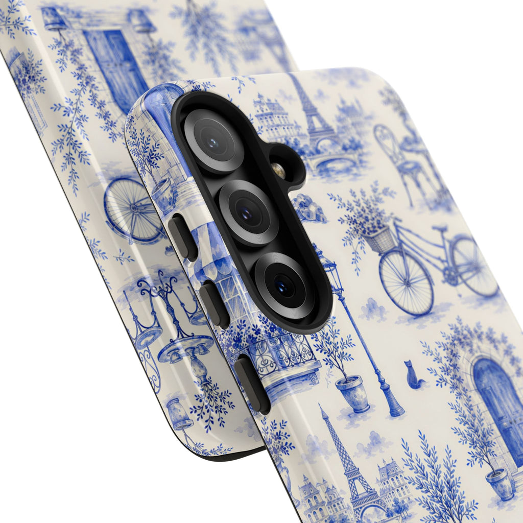 Paris Blue Toile Case