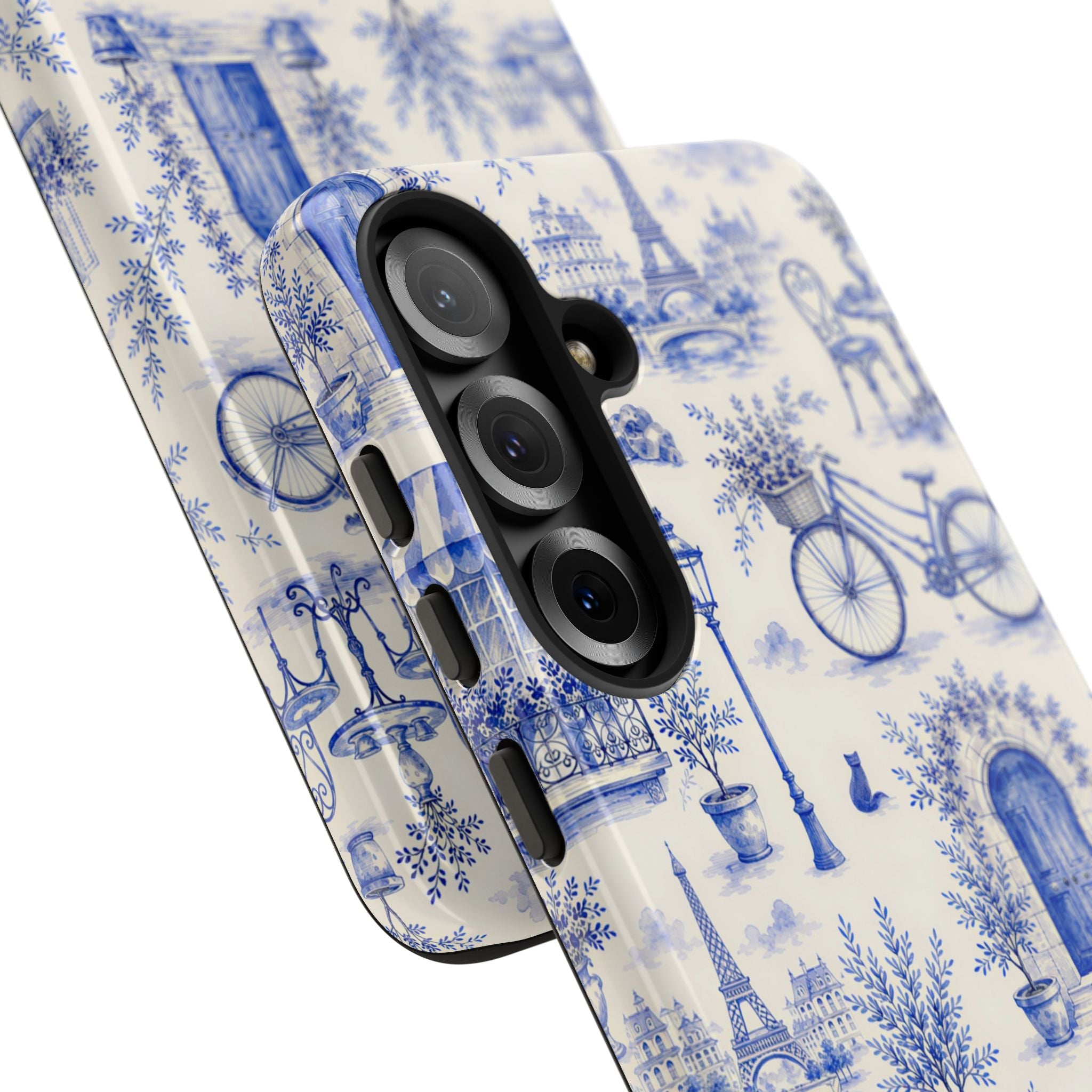 Paris Blue Toile Case