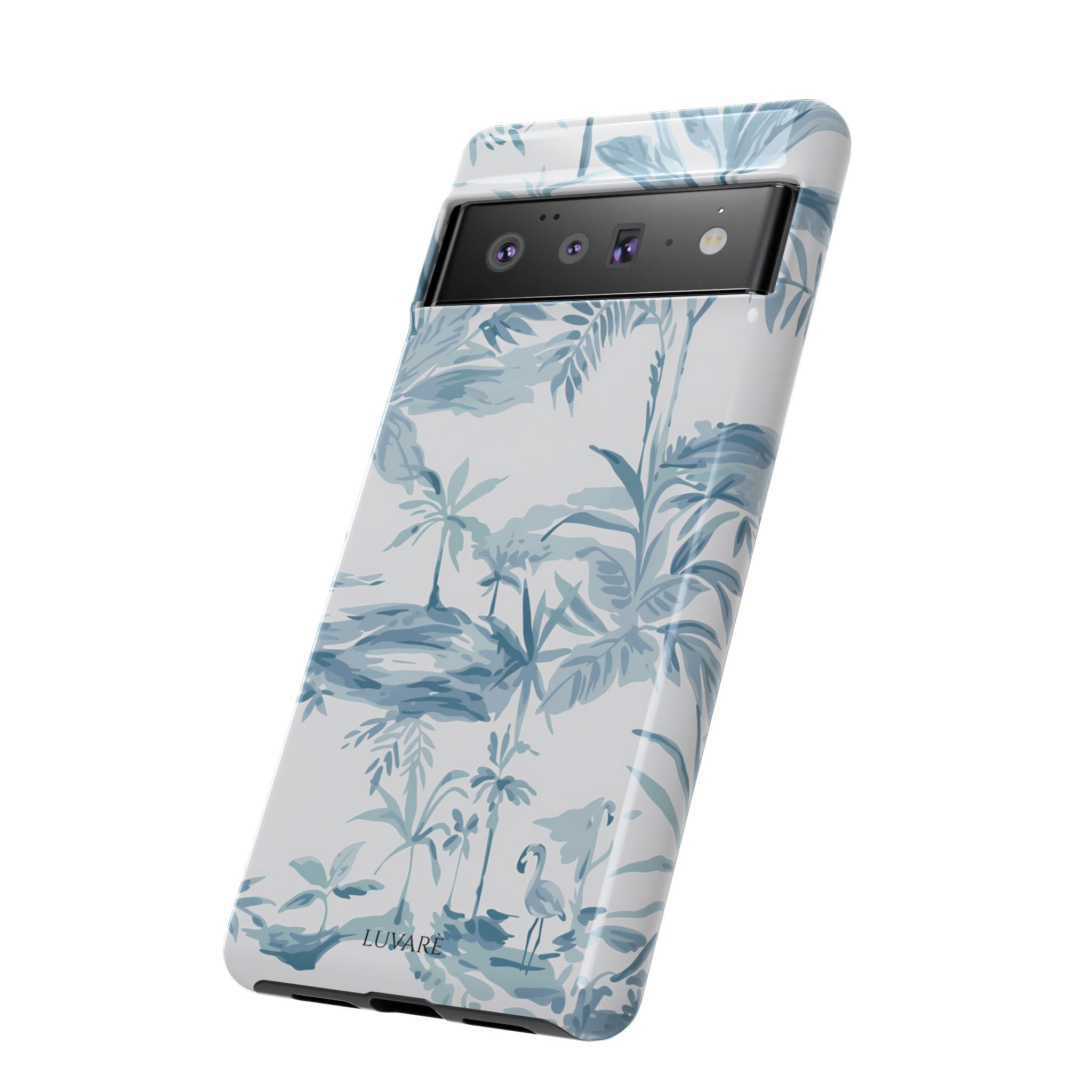 Tropical Palm Toile Case