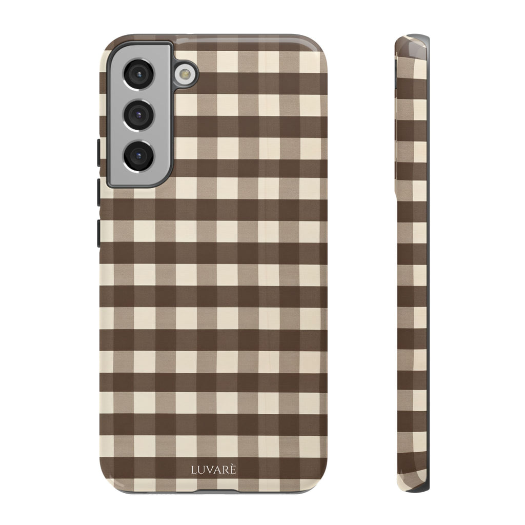Brown Buffalo Plaid Case