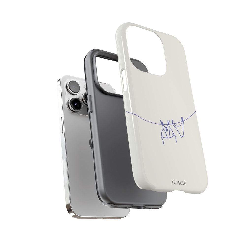 Blue Line Bikini Case