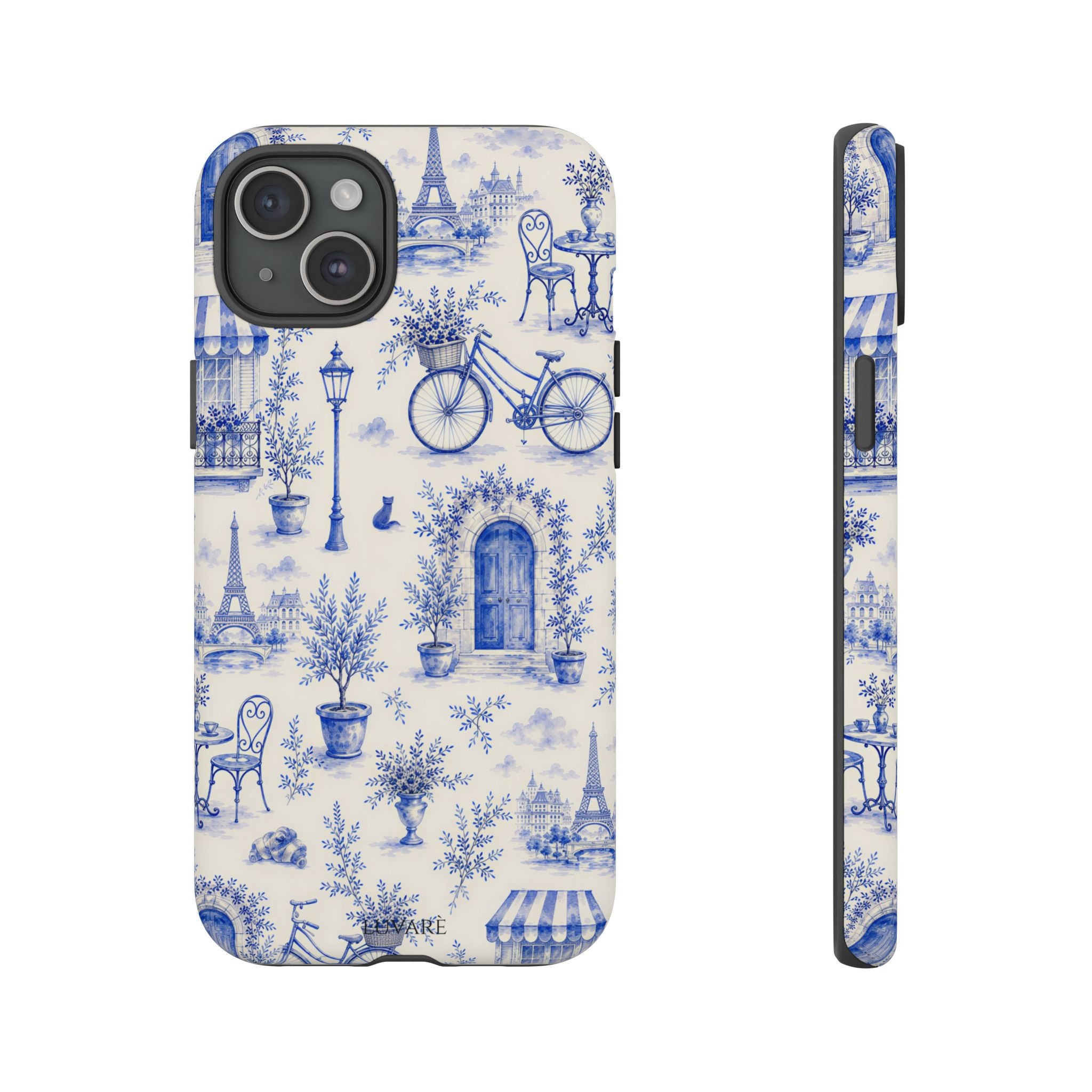 Paris Blue Toile Case