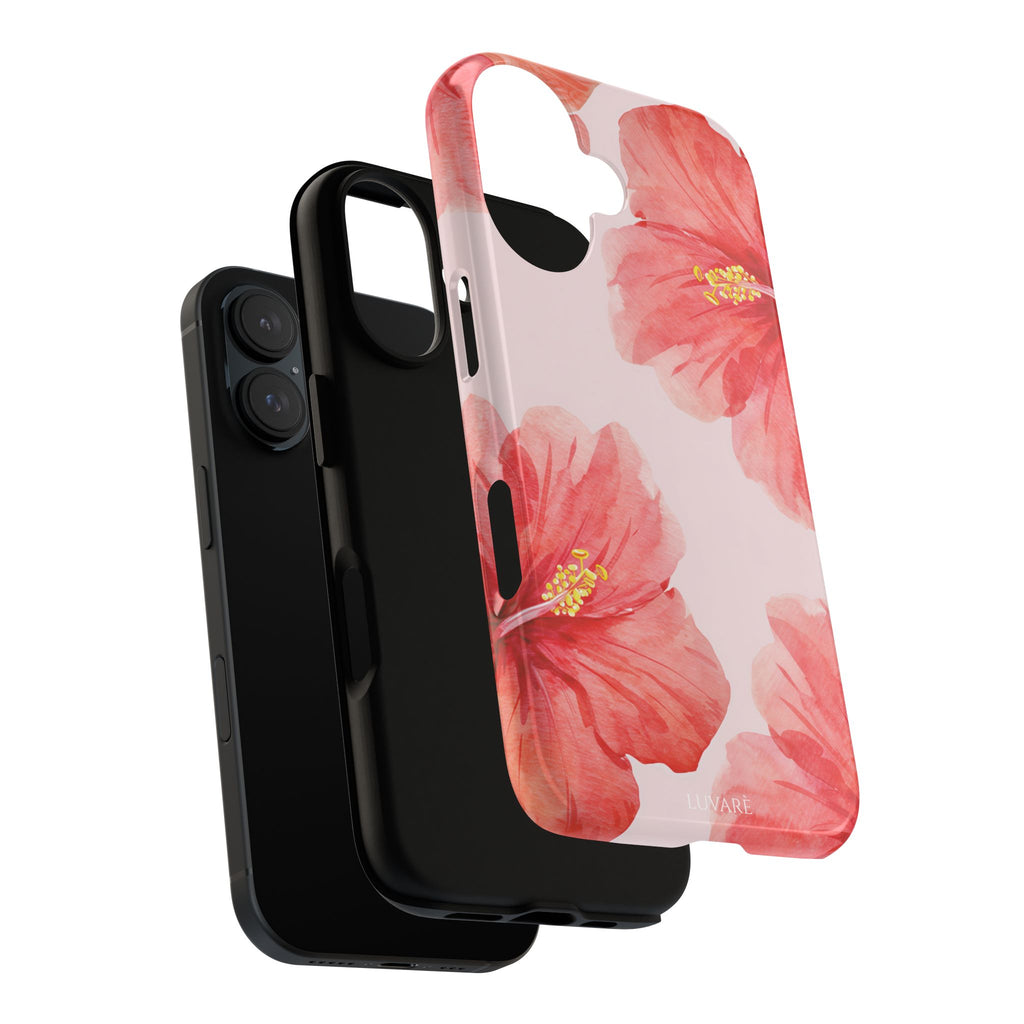 Watercolour Island Floral Hibiscus Case