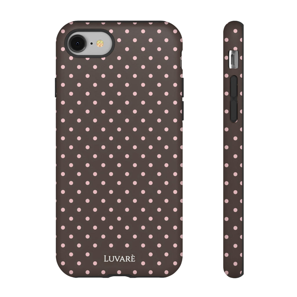 Brown Polka Dot Phone Case