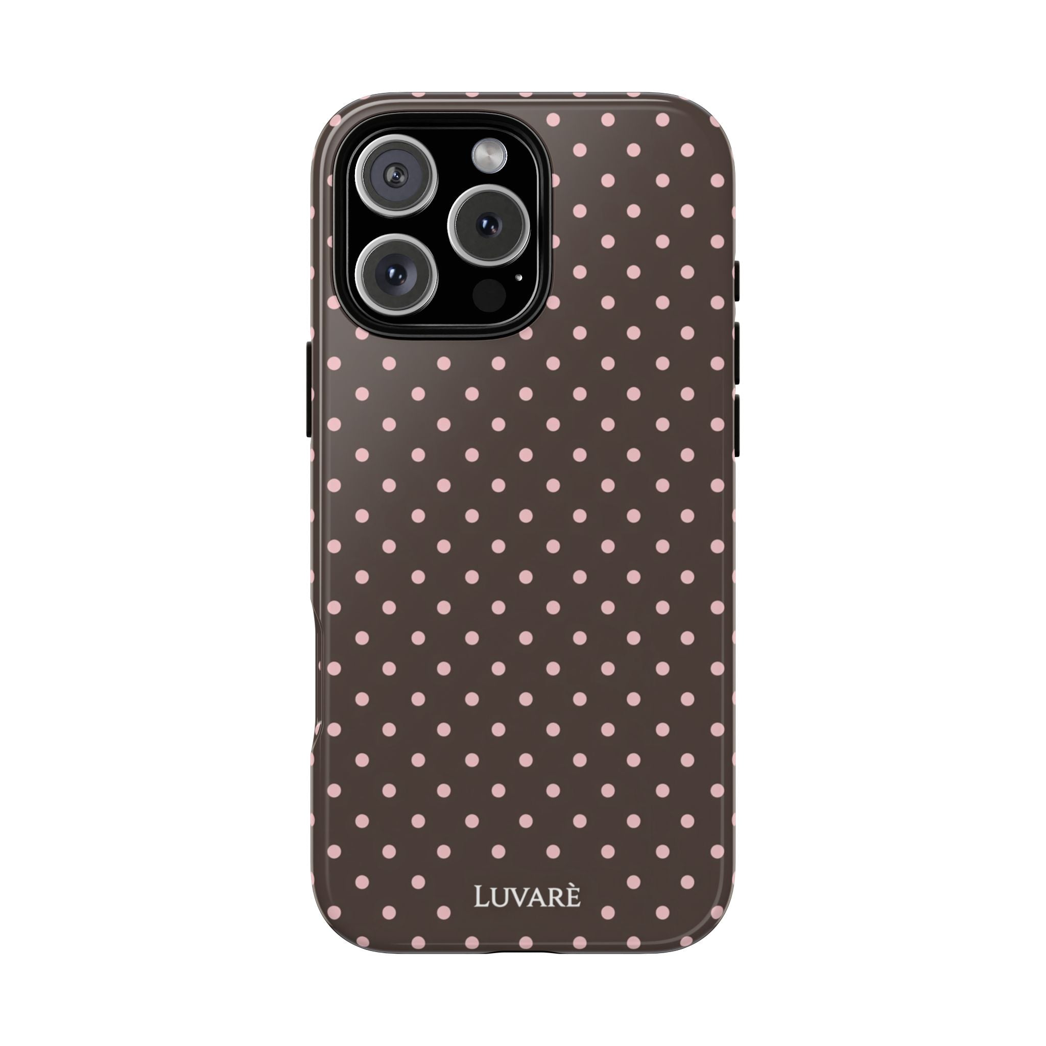 Brown Polka Dot Phone Case