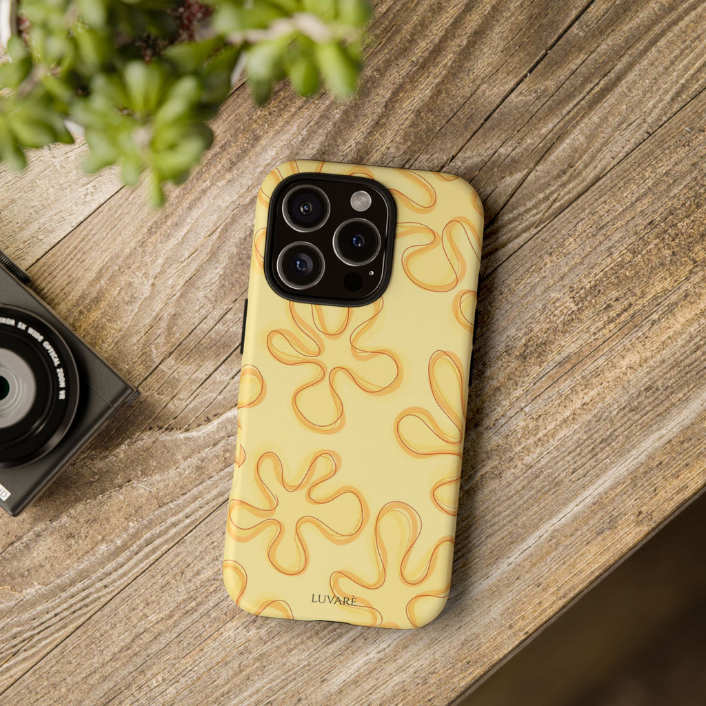 Yellow Flower Retro Case