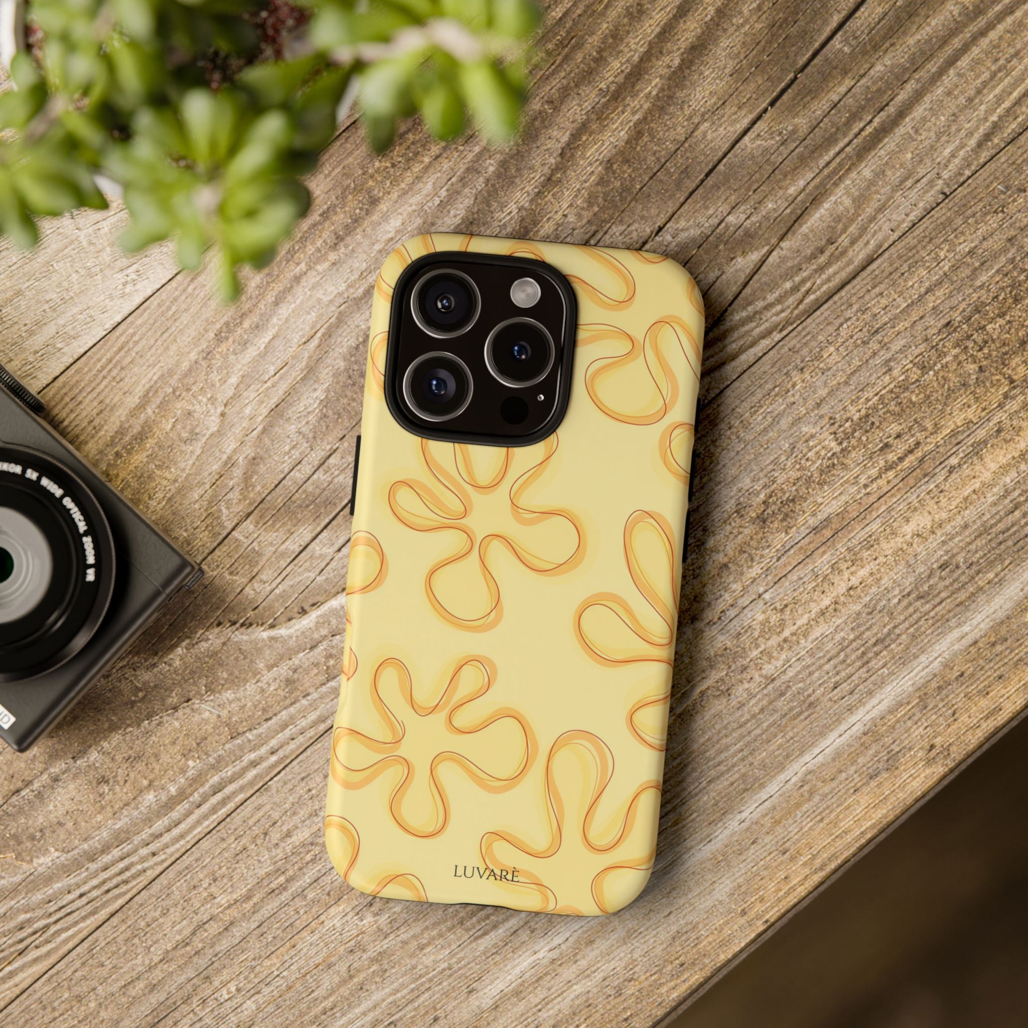 Yellow Flower Retro Case