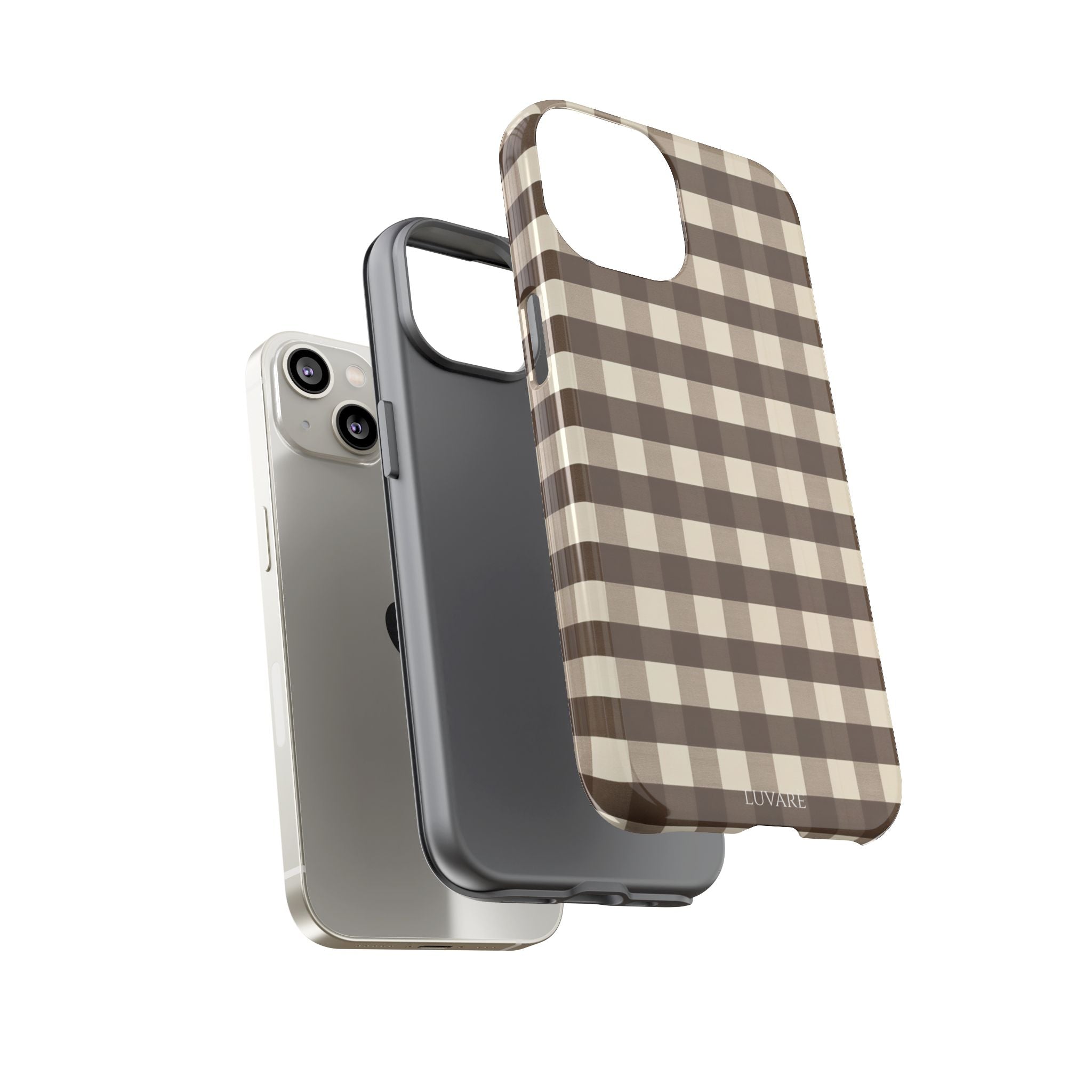 Brown Buffalo Plaid Case
