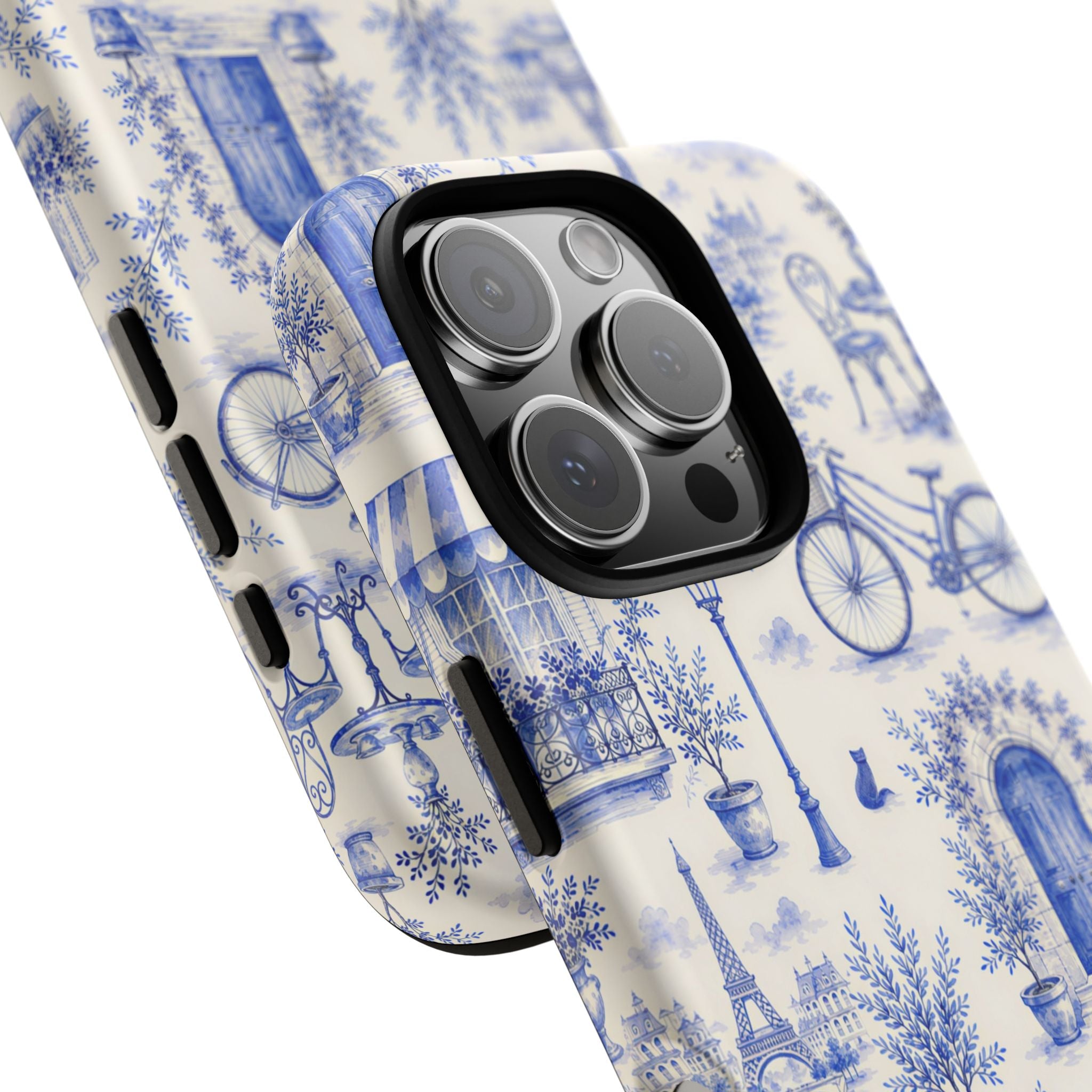 Paris Blue Toile Case