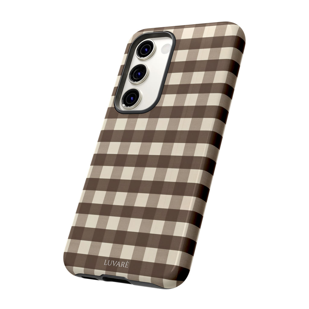 Brown Buffalo Plaid Case