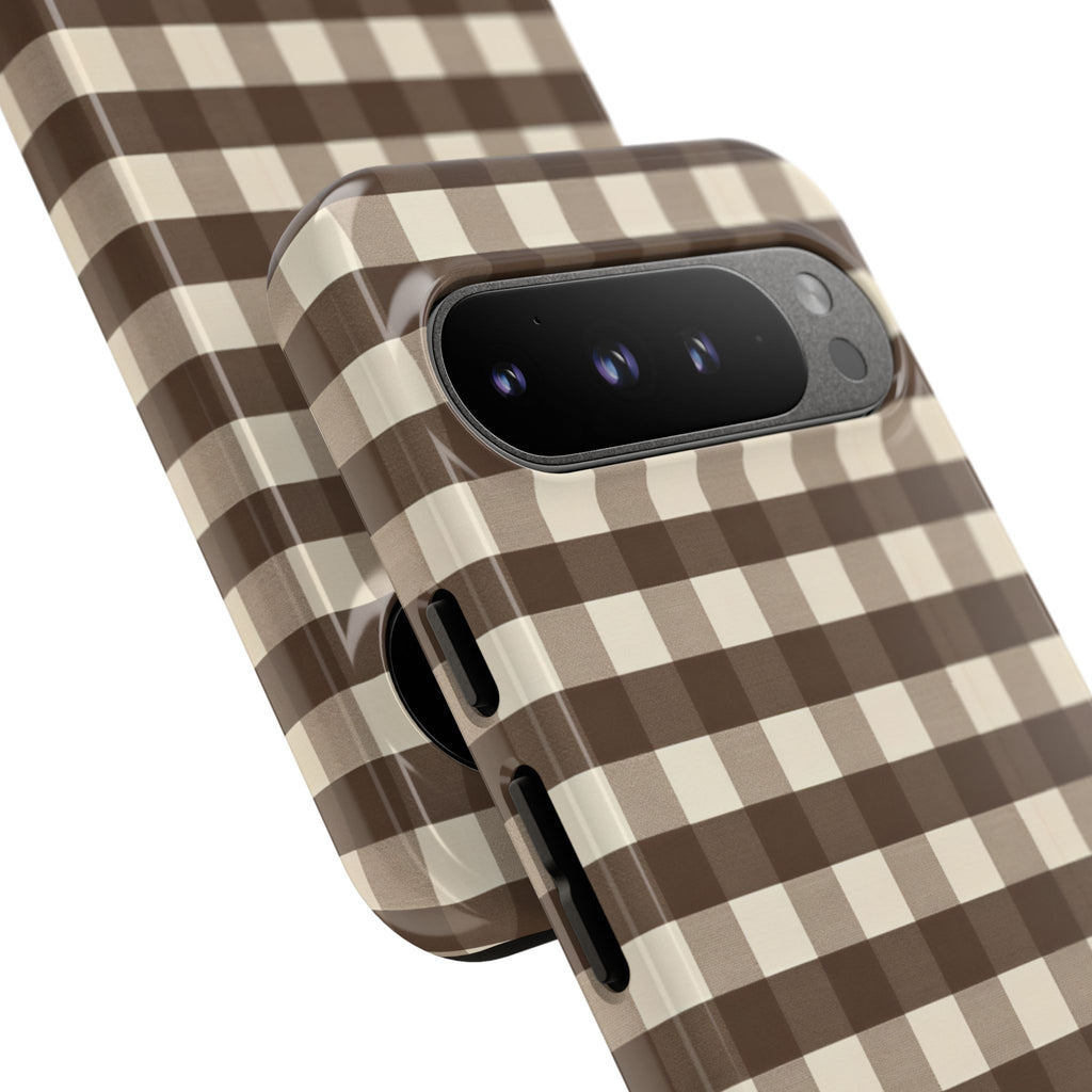 Brown Buffalo Plaid Case