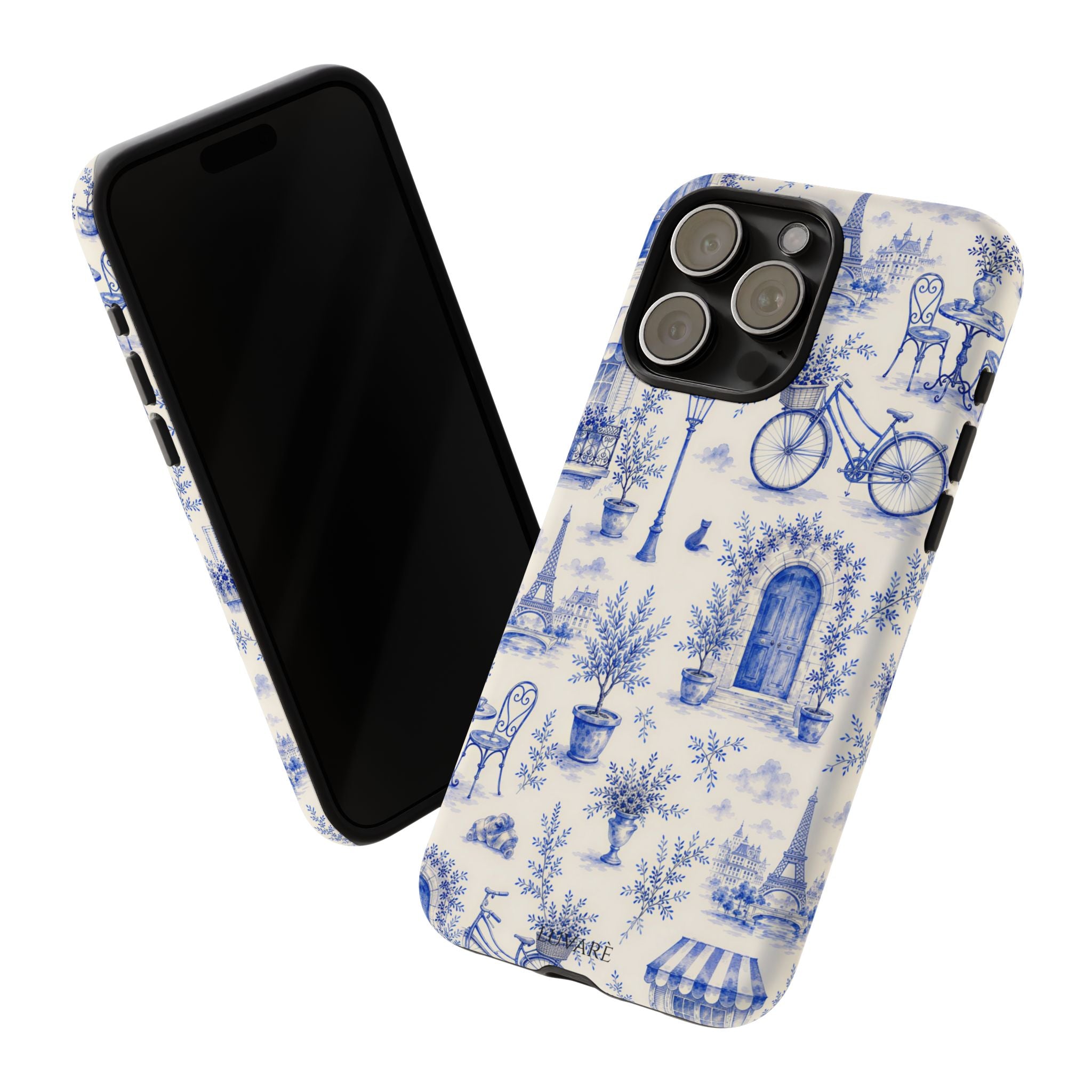 Paris Blue Toile Case