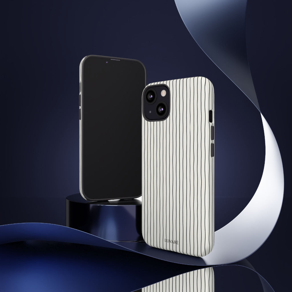 Black Pinstripe Case