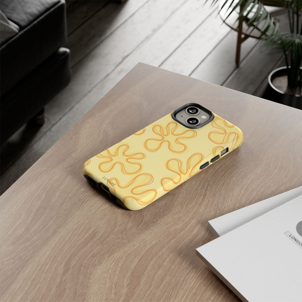 Yellow Flower Retro Case