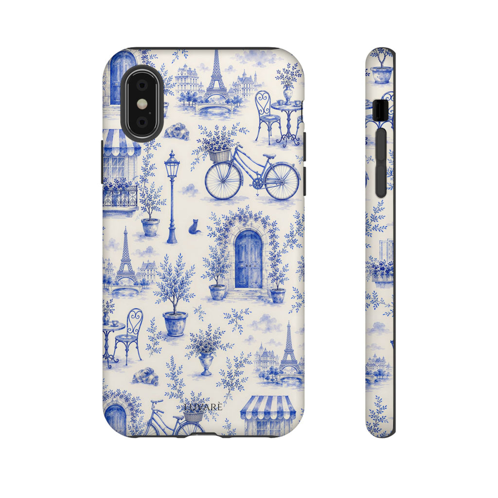 Paris Blue Toile Case