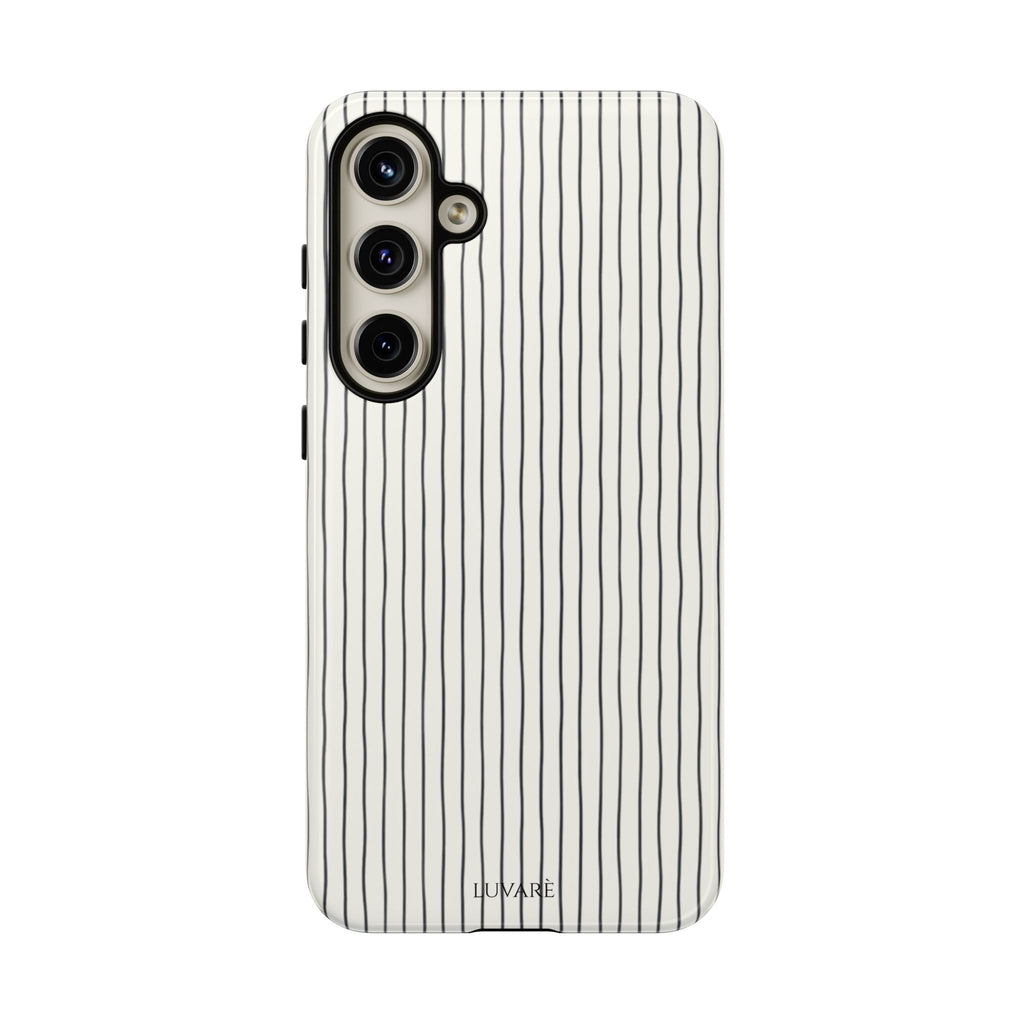Black Pinstripe Case