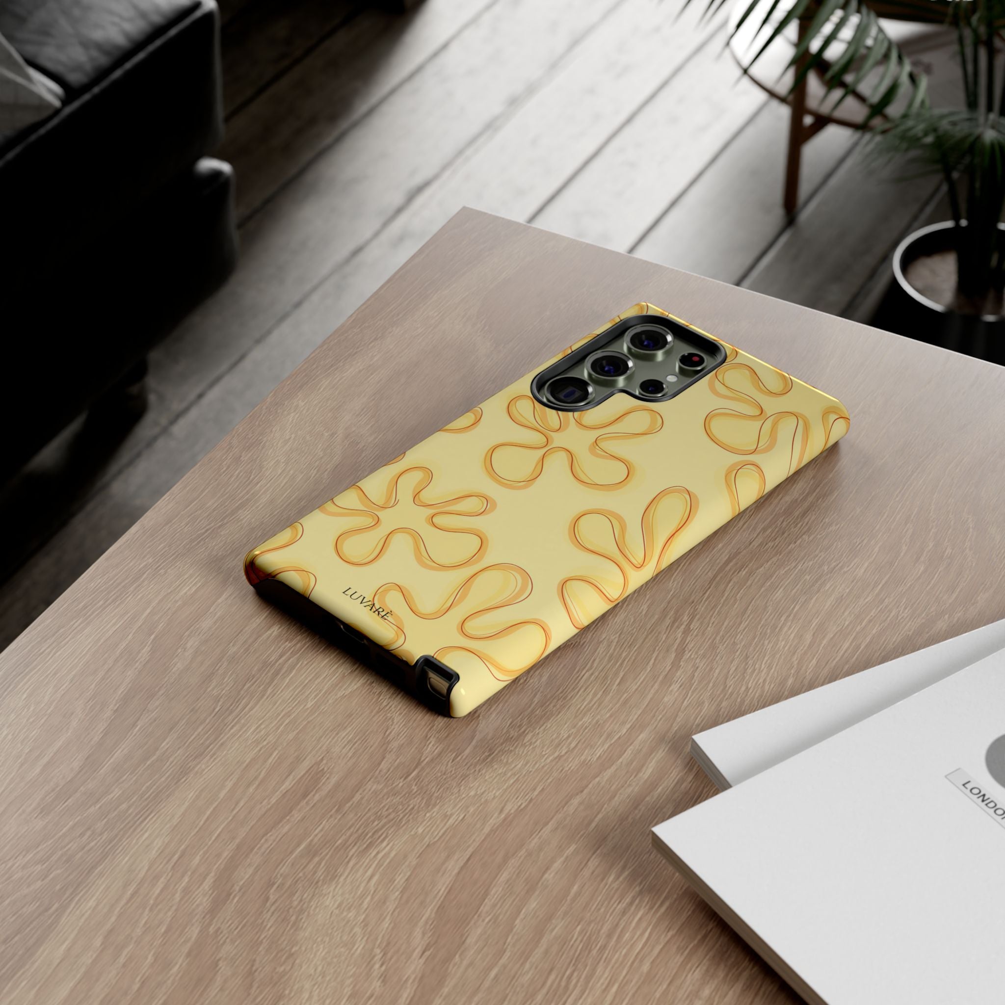 Yellow Flower Retro Case