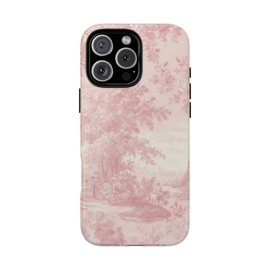 Pink Vintage Toile Case