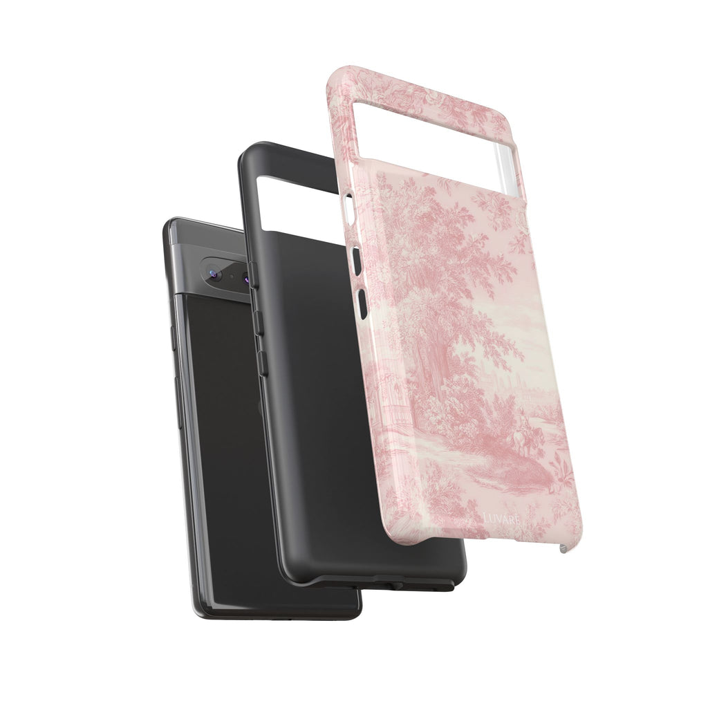 Pink Vintage Toile Case