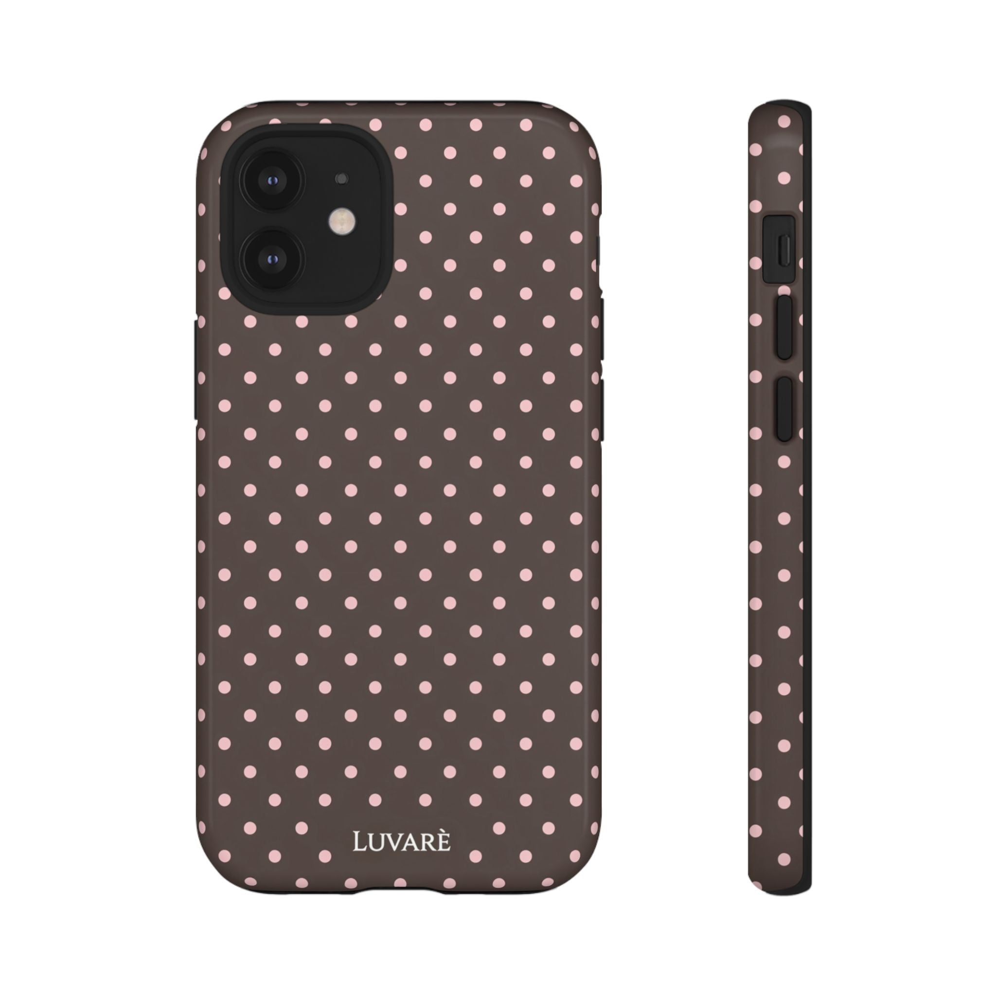 Brown Polka Dot Phone Case
