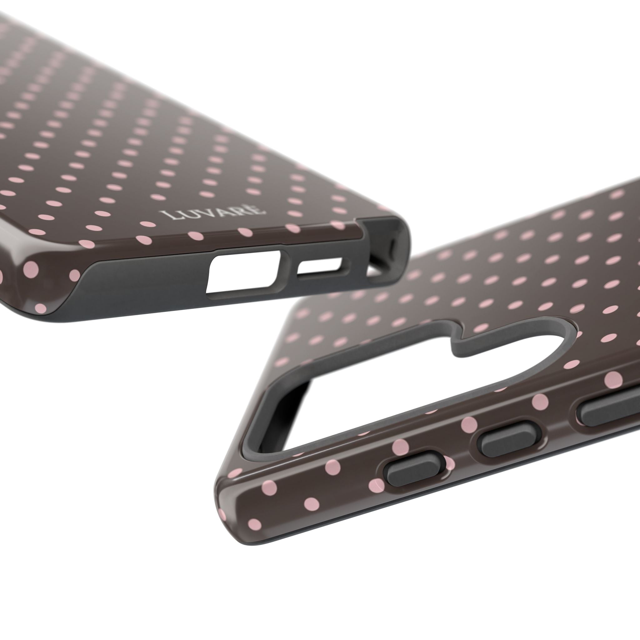 Brown Polka Dot Phone Case