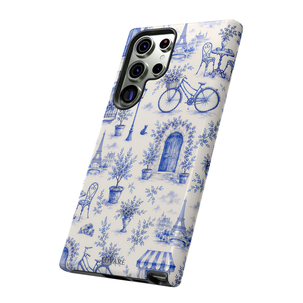 Paris Blue Toile Case