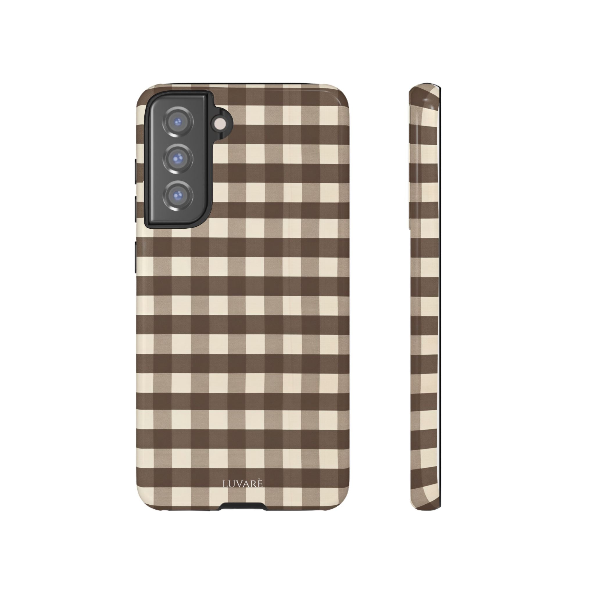 Brown Buffalo Plaid Case